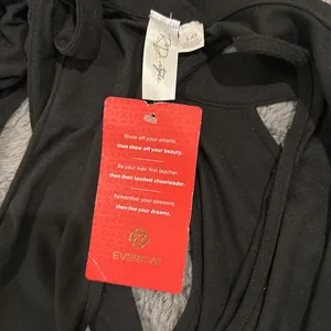NWT Evereve RD Style Keyhole Mock Neck Tie Dress Sz L thumbnail 5