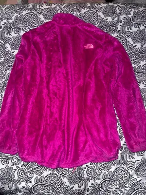 North Face Womens Pink Fleece Jacket thumbnail 1