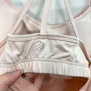 MPG Sport women's peach built in‎ sports bra cutout adjustable activewear tank top 6 thumbnail 4