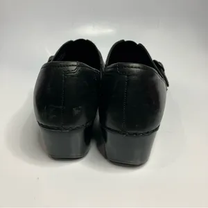 Dansko black leather‎ clog shoes size 40 thumbnail 4