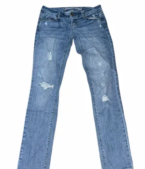 American Eagle Skinny 77 Distressed Jeans thumbnail 1