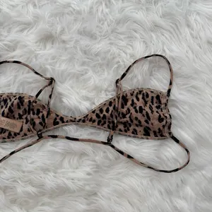 Skims Fits Everybody Micro Skimpy Bralette Sienna Jaguar Print Size Medium thumbnail 7