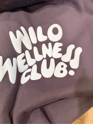 WILO Wellness Club Navy Hoodie with Light Blue Back Graphic thumbnail 13