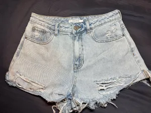 PacSun Jean Mom Shorts Light Wash thumbnail 1