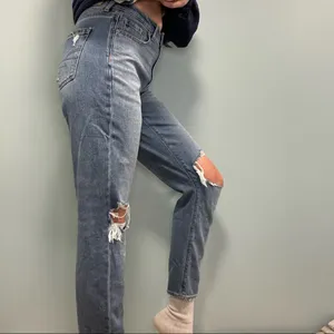 American eagle outfitters mom jeans comfort stretch waistband size 4 regular. thumbnail 5