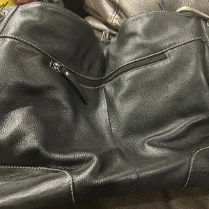 Celsius Black Genuine Leather Shoulder Bag thumbnail 4