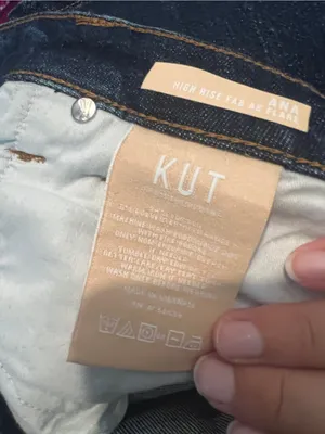 Kut from the kloth Ana high rise fab ab flare jeans thumbnail 9