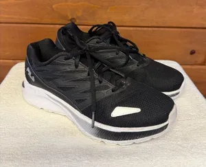 Fila Women's Memory Sequence 2 Athletic Sneakers black/white Sz 8 thumbnail 1