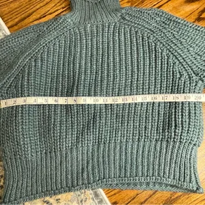 H&M Women's Ribbed Knit Sweater - Seafoam thumbnail 2