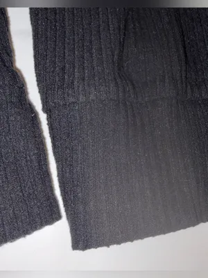 ALO Yoga Black Cropped Crew Sweatshirt M thumbnail 4