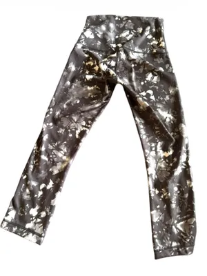 Lululemon Wunder Under crop ( hi -rise) dusk dye white black NWOT thumbnail 3