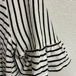 Max Studio Black and White Striped Dress XL thumbnail 3