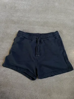 Urban Outfitters Black Washed Sweat Shorts – Size Medium thumbnail 2