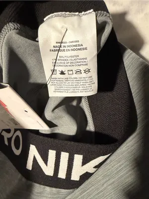 Nike Grey Heather Pro Compression women Shorts thumbnail 6