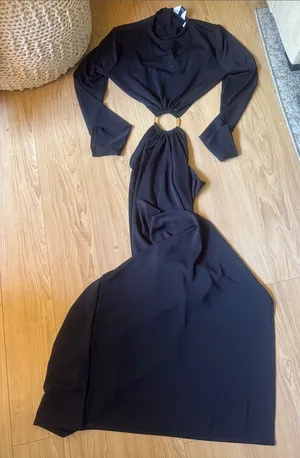 Cult Gaia x Gap Black Long Sleeve Cut-Out Dress Size thumbnail 1