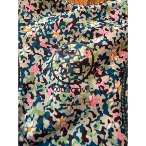Sage Collective Activewear Set Women S/M Floral Sports Bra Biker Shorts Blue thumbnail 8
