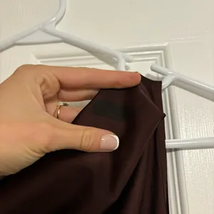Lioness Brown Satin Mini Dress thumbnail 5