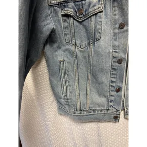 Levi's 70507 Light Wash Denim Trucker Jean Jacket Classic 90s 100% Cotton Medium thumbnail 4