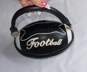 Football purse Black thumbnail 1