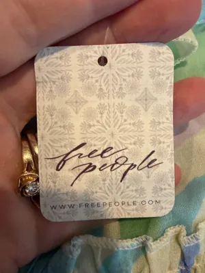 Free People NWT Love & Liberty Pastel Boho Maxi Dress Ruffle Lace Cottagecore Y2K S thumbnail 7