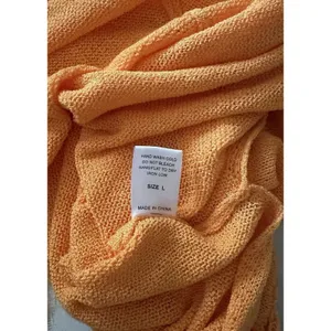 Vici Caliana Tassel Cover-Up Maxi Dress Size L Orange Boho Style Sleeveless EUC thumbnail 16