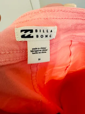 Billabong Free Fall High-Waist Pants 31” Papaya thumbnail 11
