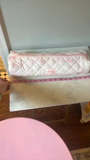 Cute patterned makeup/hair bag Pink thumbnail 3