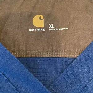 Carhartt Womens V-Neck Short Sleeve Scrub Top size XL Blue thumbnail 9