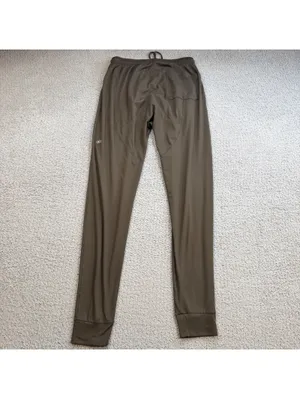 Alo Yoga Women's Brown Performance Jogger Pants Small 26x29 Stretch Yoga Pocket thumbnail 2