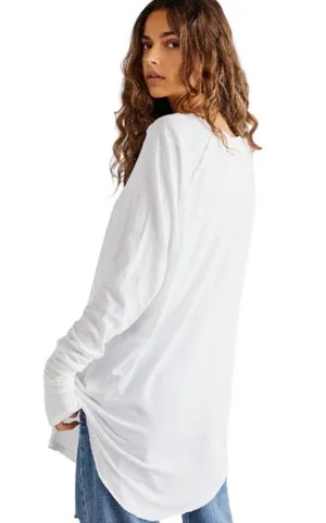 We The Free Arden Tee Oversized Free People thumbnail 2