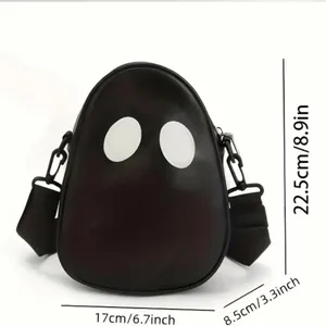 Black ghost crossbody bag #Ghost #Halloween- brand new!!! thumbnail 3