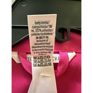Victoria's Secret Pink Satin Robe Size M/L Kimono Sleeve Cover Up thumbnail 9