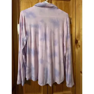 Victoria's‎ Secret Modal Tie Dye Pajama Set Small 2PC Button Down Top & Shorts thumbnail 5