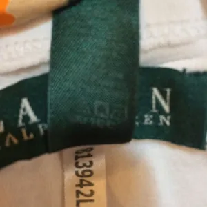Y2K Lauren Ralph Lauren monogrammed white t shirt large thumbnail 6