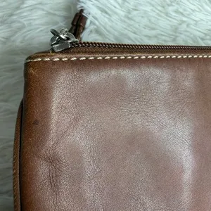 y2k COACH Leatherware Brown Wristlet thumbnail 6
