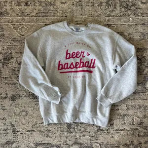 Baseball crewneck Gray Size M thumbnail 1