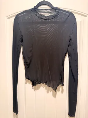 Mesh Top Urban Outfitters Long Sleeve thumbnail 1