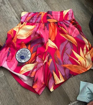 NWT! FARM Rio x Adidas Pacer Shorts size XS thumbnail 1