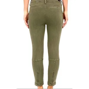 Liverpool Kylie Cropped Cargo Mid Rise Zipper Lower Leg Skinny‎ Jeans Size 2 26 thumbnail 3