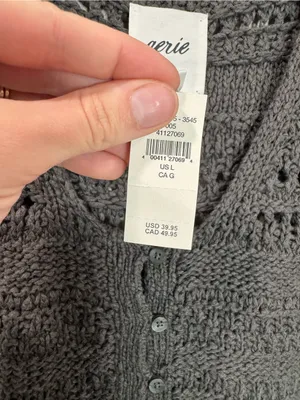NWT Aerie Crochet Sweater Vest thumbnail 5