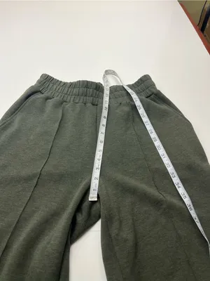 Varley DoubleSoft Green Wide Leg Pull-on Pant Womens Medium Stretch Pockets thumbnail 8