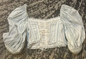 For Love & Lemons Leslie Crop Top Size XS thumbnail 7
