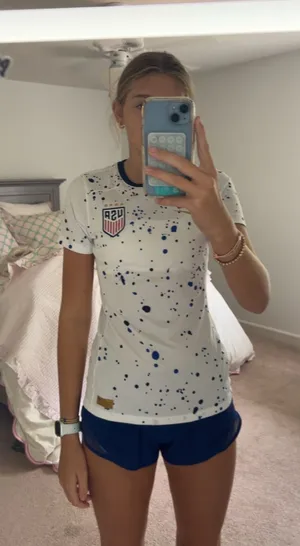 USA soccer jersey White Size XS thumbnail 1