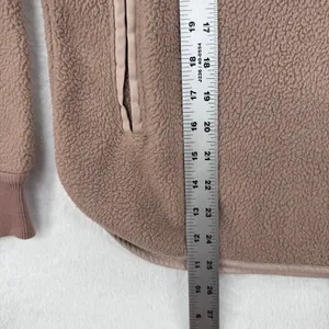 Abercrombie & Fitch Womens Quilted Sherpa‎ Pullover Sweatshirt Size S thumbnail 4