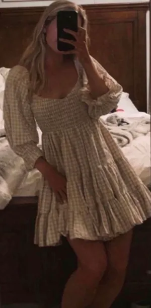 These Three Boutique Checkered Dress thumbnail 2