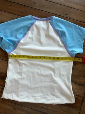 Staud x New Balance Women’s Rash Guard Swim T Shirt M thumbnail 10