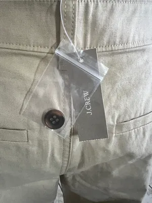 J.Crew Barrel-leg pant in cotton blend Tan Size 25 NWT thumbnail 7