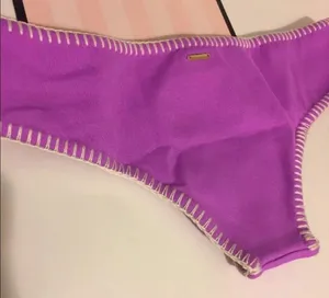 XS Victoria Secret Stitched Surf Cheeky bikini thumbnail 3