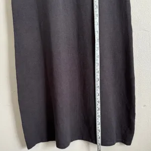 Zara Gray Knit Turtleneck Sweater Dress Size L thumbnail 8