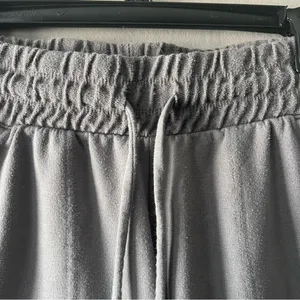 Free People Back Into It Sweatpant Joggers Grey Size Small thumbnail 5